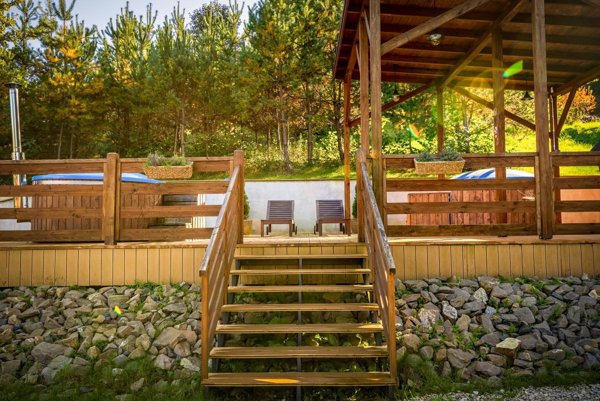 Glamping Pod Gwiazdami Pietrusza Wola酒店 外观 照片